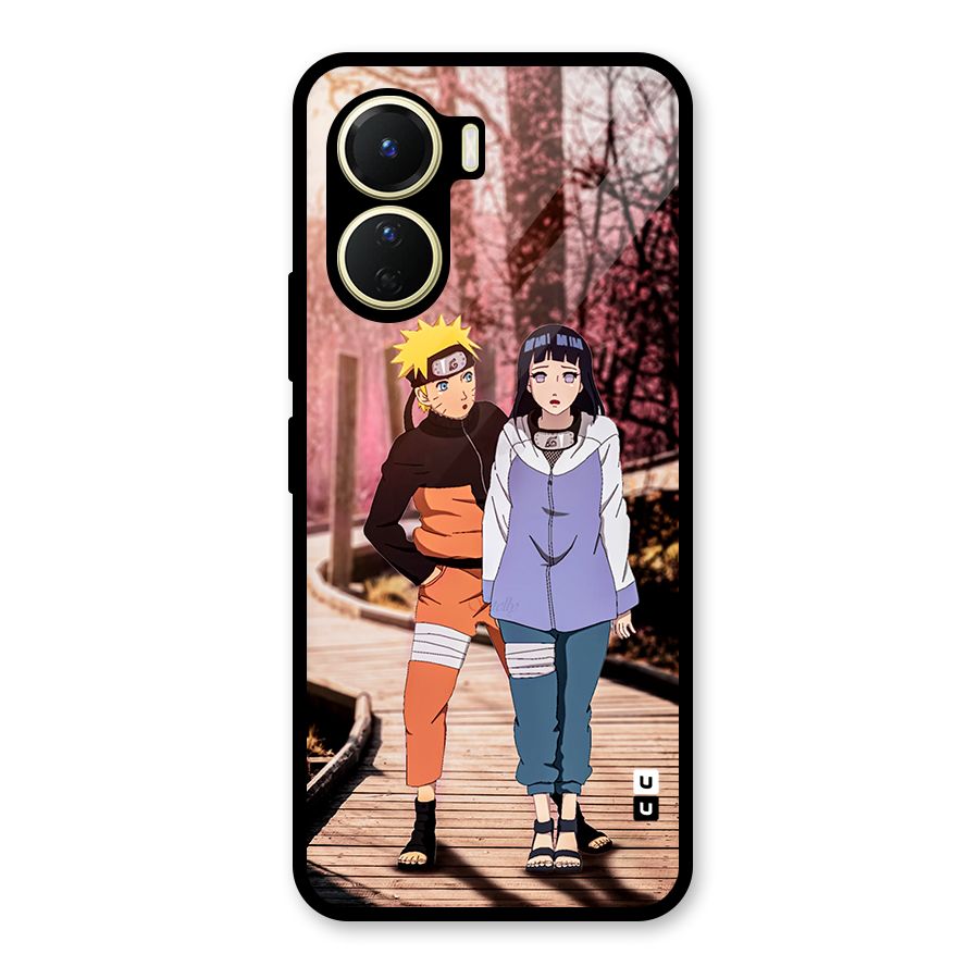 Hinata Annoyed Glass Back Case for Vivo Y56