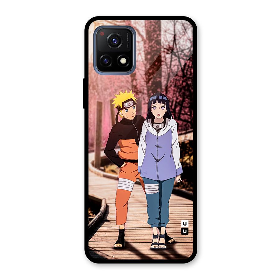 Hinata Annoyed Glass Back Case for Vivo Y72 5G