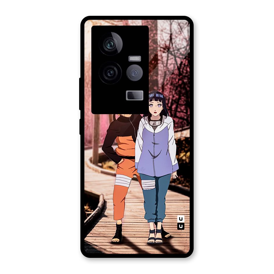 Hinata Annoyed Glass Back Case for Vivo iQOO 11 5G