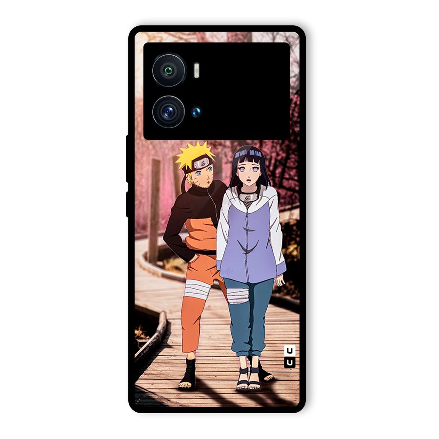 Hinata Annoyed Glass Back Case for Vivo iQOO 9 Pro