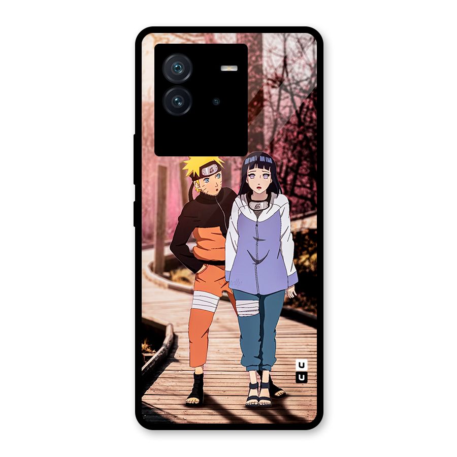 Hinata Annoyed Glass Back Case for Vivo iQOO Neo 6 5G