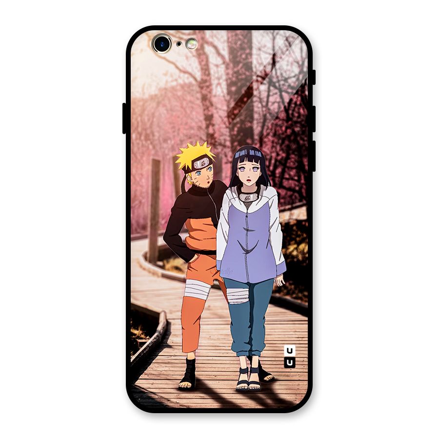 Hinata Annoyed Glass Back Case for iPhone 6 6S