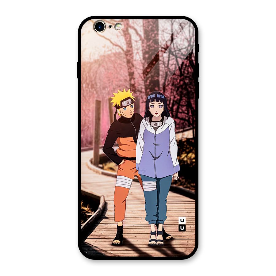 Hinata Annoyed Glass Back Case for iPhone 6 Plus 6S Plus
