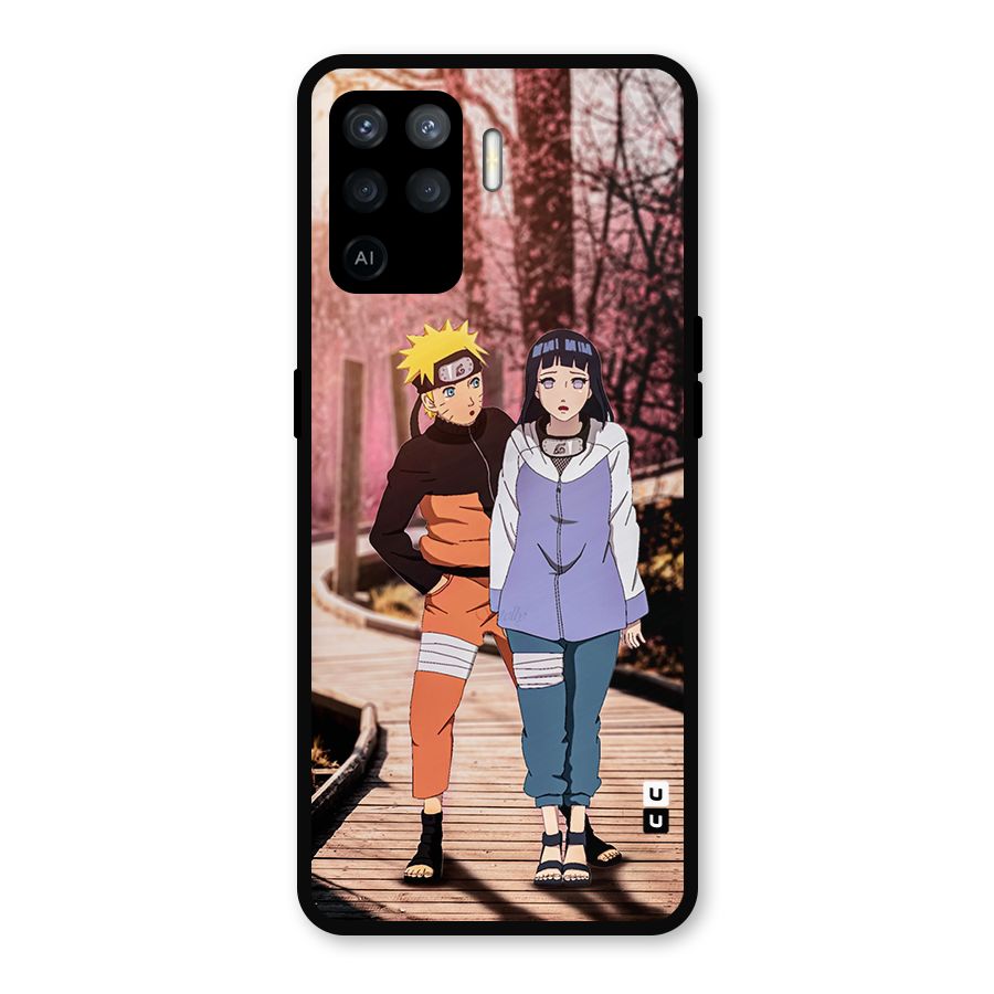 Hinata Annoyed Metal Back Case for Oppo F19 Pro