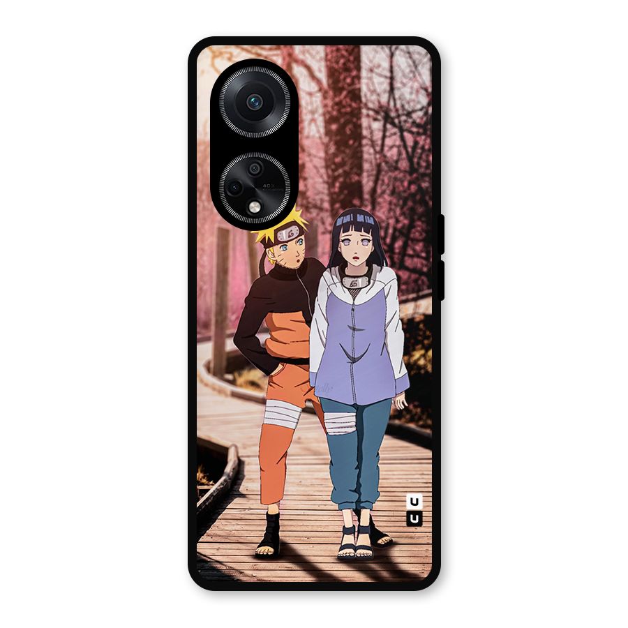Hinata Annoyed Metal Back Case for Oppo F23