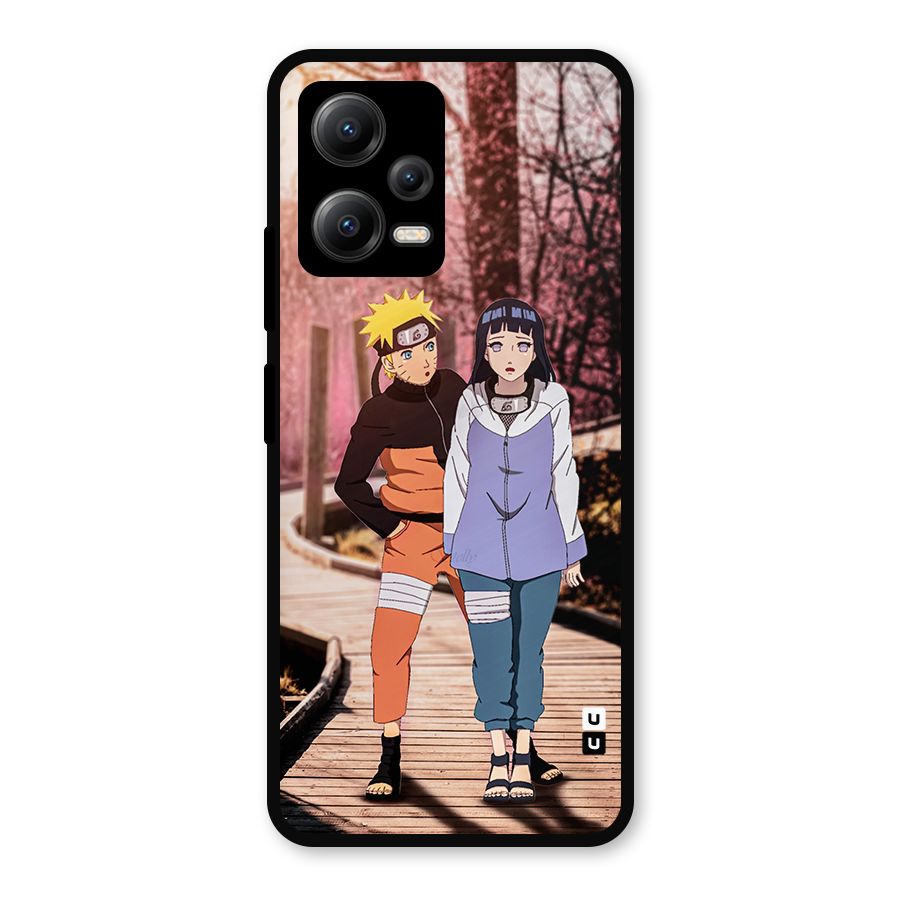 Hinata Annoyed Metal Back Case for Redmi Note 12 5G
