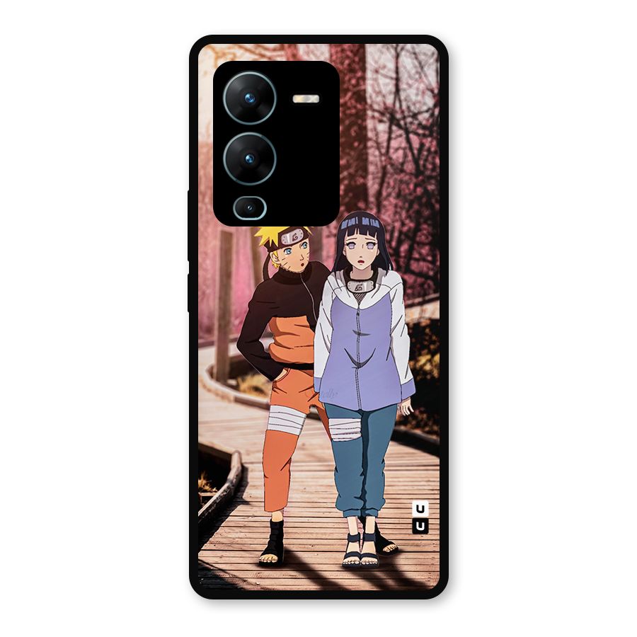 Hinata Annoyed Metal Back Case for Vivo V25 Pro