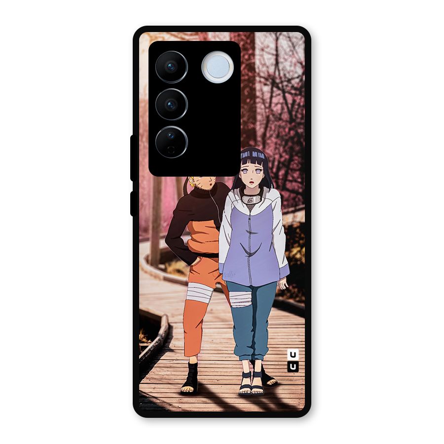 Hinata Annoyed Metal Back Case for Vivo V27