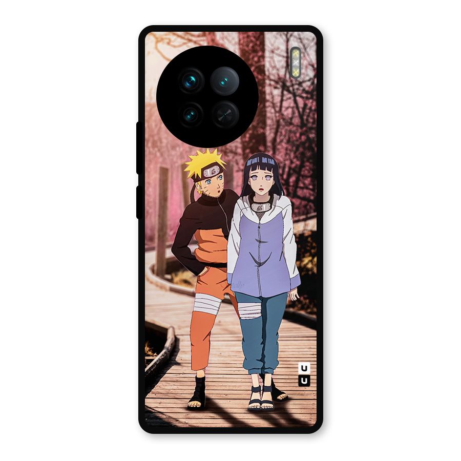 Hinata Annoyed Metal Back Case for Vivo X90