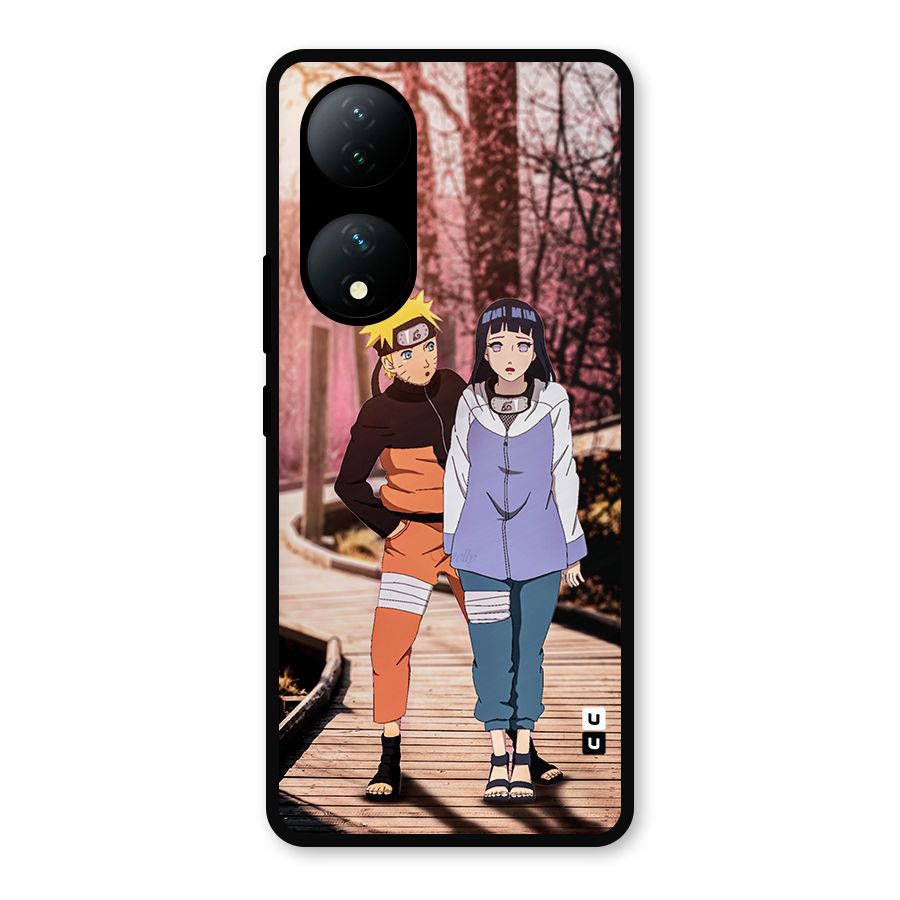 Hinata Annoyed Metal Back Case for Vivo Y100a