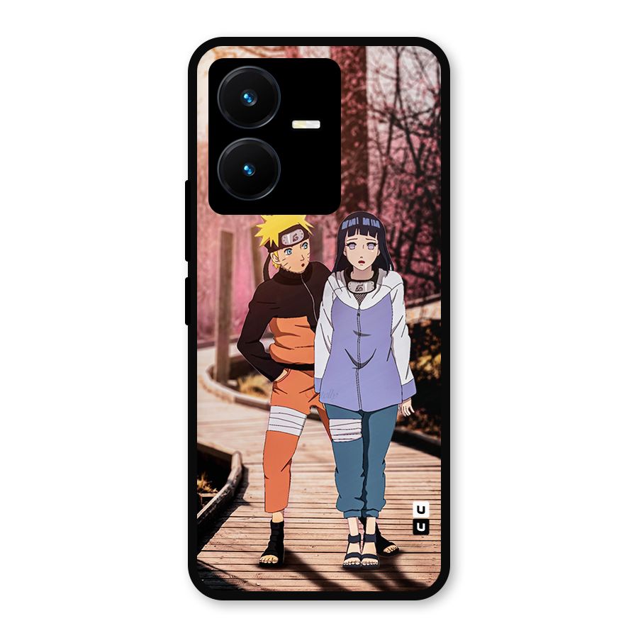 Hinata Annoyed Metal Back Case for Vivo Y22