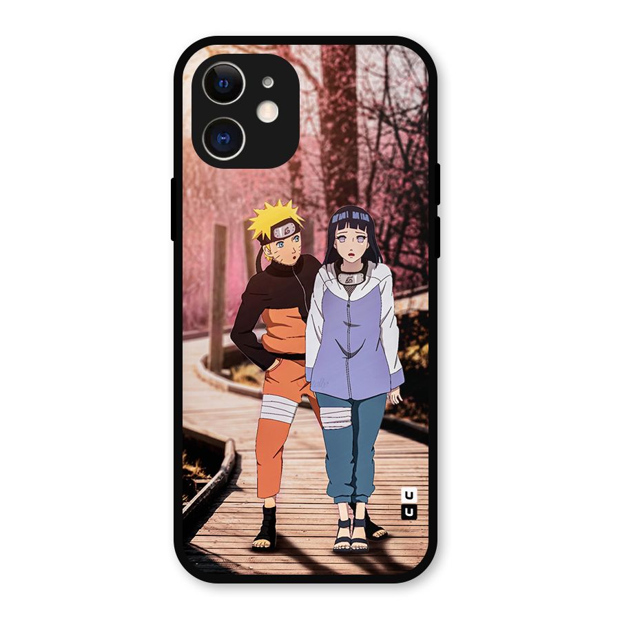 Hinata Annoyed Metal Back Case for iPhone 12