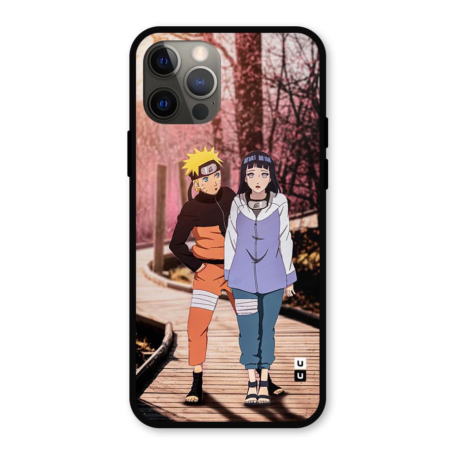 Hinata Annoyed Metal Back Case for iPhone 12 Pro