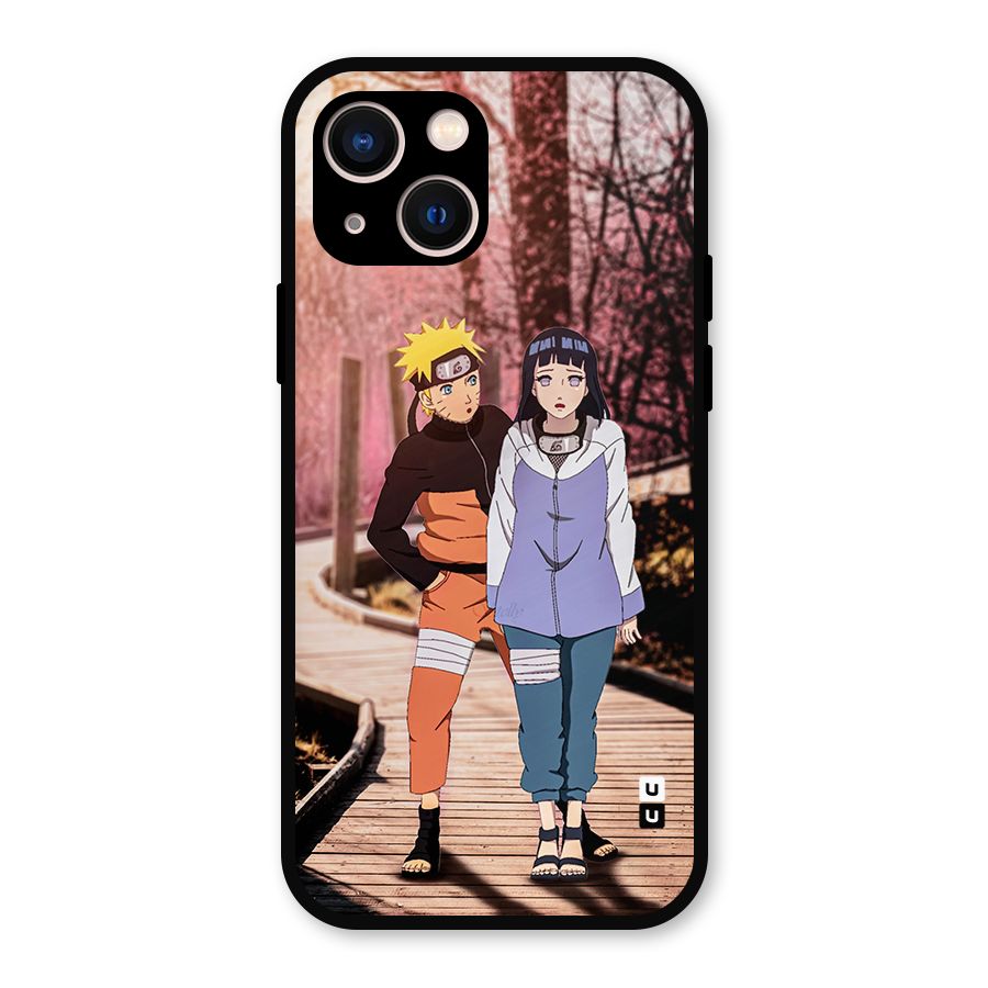 Hinata Annoyed Metal Back Case for iPhone 13
