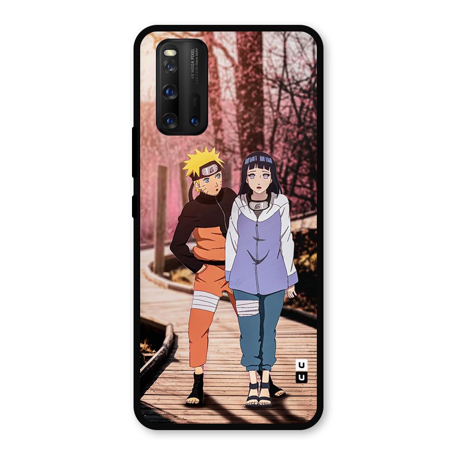 Hinata Annoyed Metal Back Case for iQOO 3