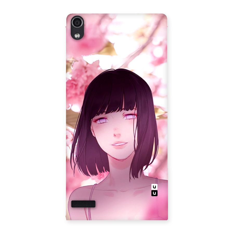 Hinata Floral Back Case for Ascend P6