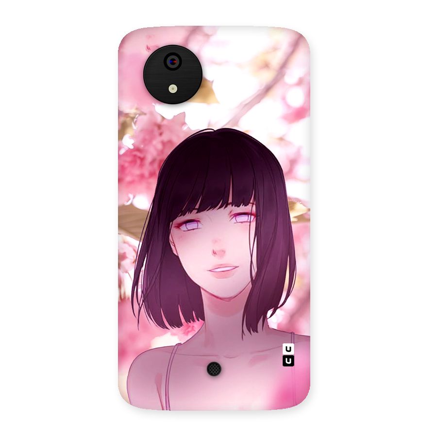 Hinata Floral Back Case for Canvas A1  AQ4501