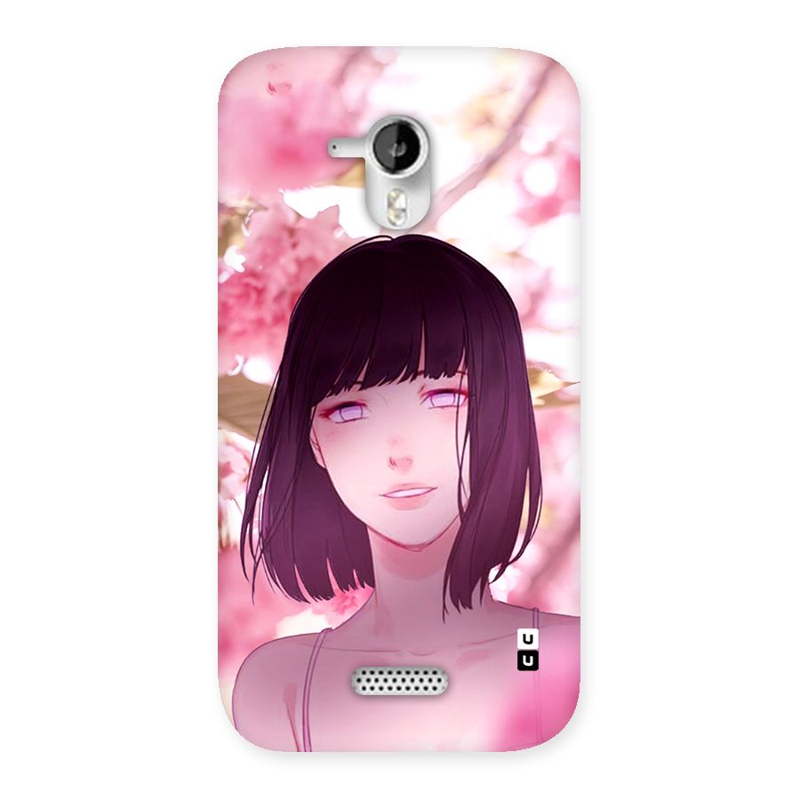 Hinata Floral Back Case for Canvas HD A116