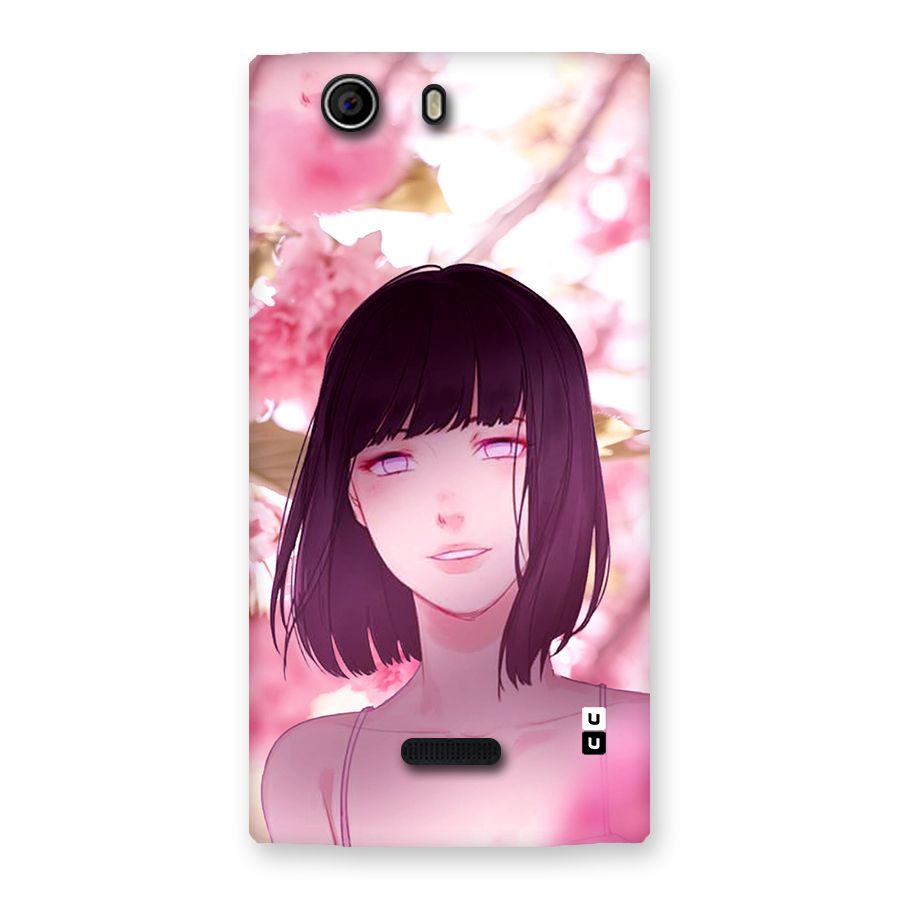 Hinata Floral Back Case for Canvas Nitro 2 E311