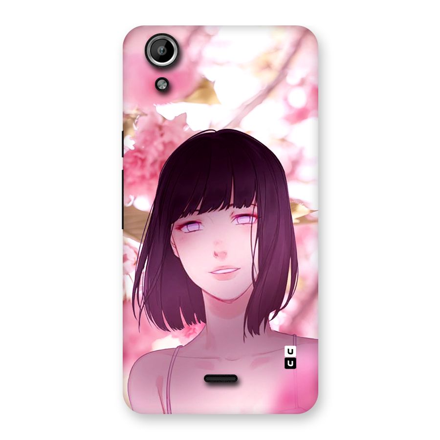 Hinata Floral Back Case for Canvas Selfie Lens Q345