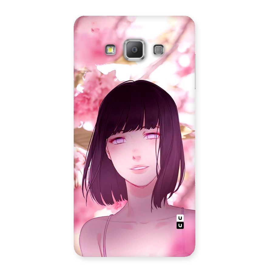 Hinata Floral Back Case for Galaxy A7