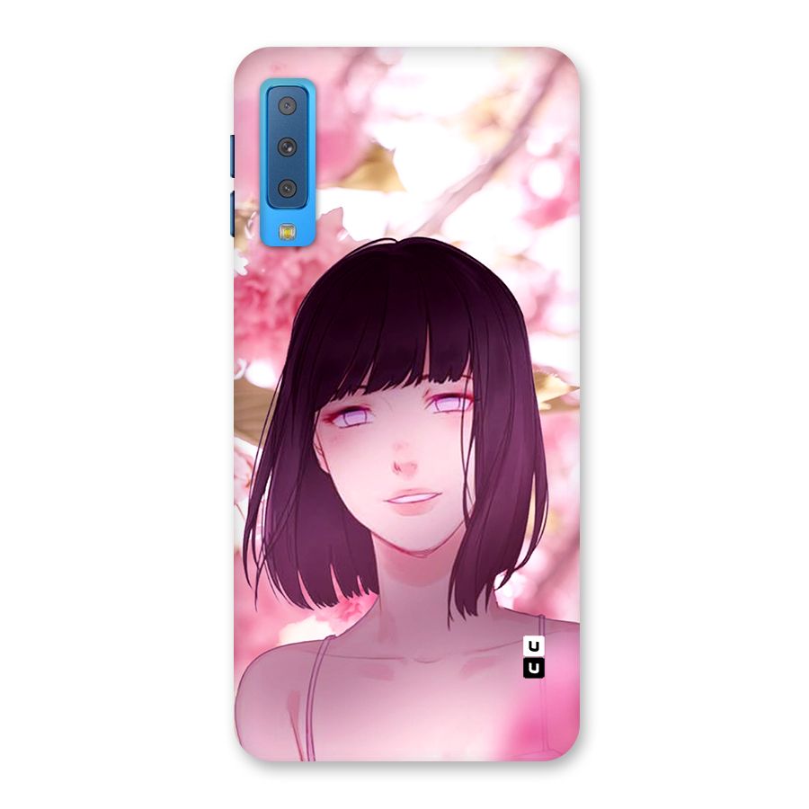Hinata Floral Back Case for Galaxy A7 (2018)