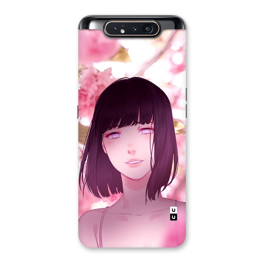 Hinata Floral Back Case for Galaxy A80