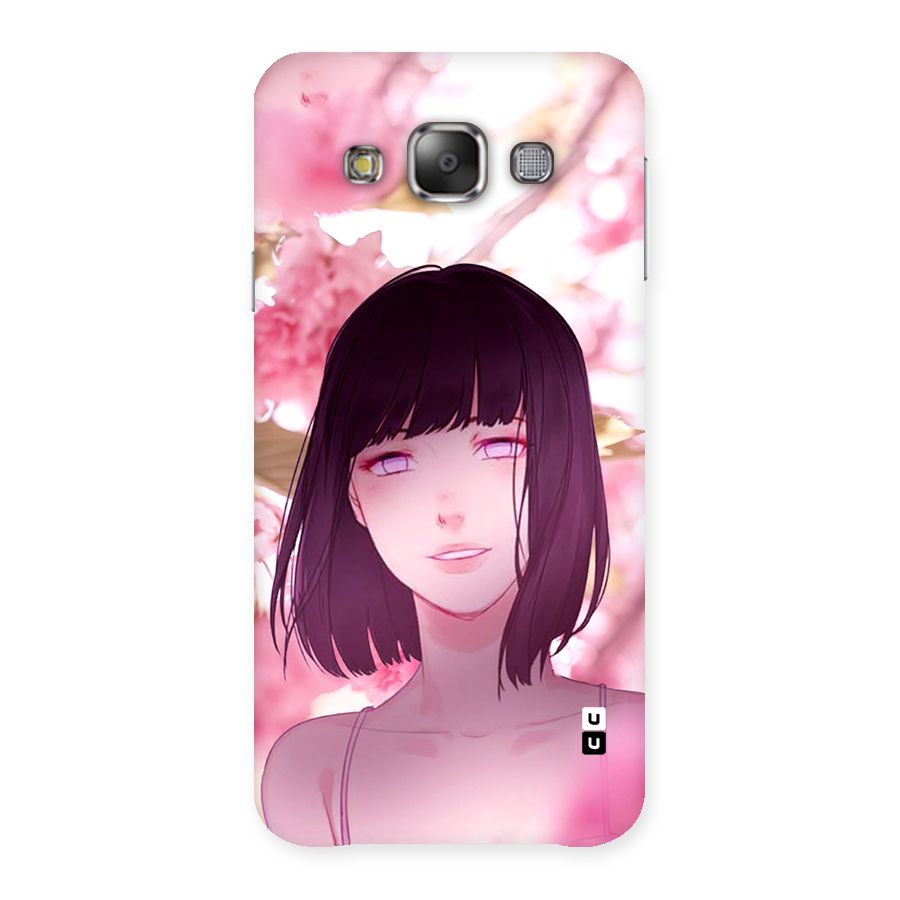 Hinata Floral Back Case for Galaxy E7