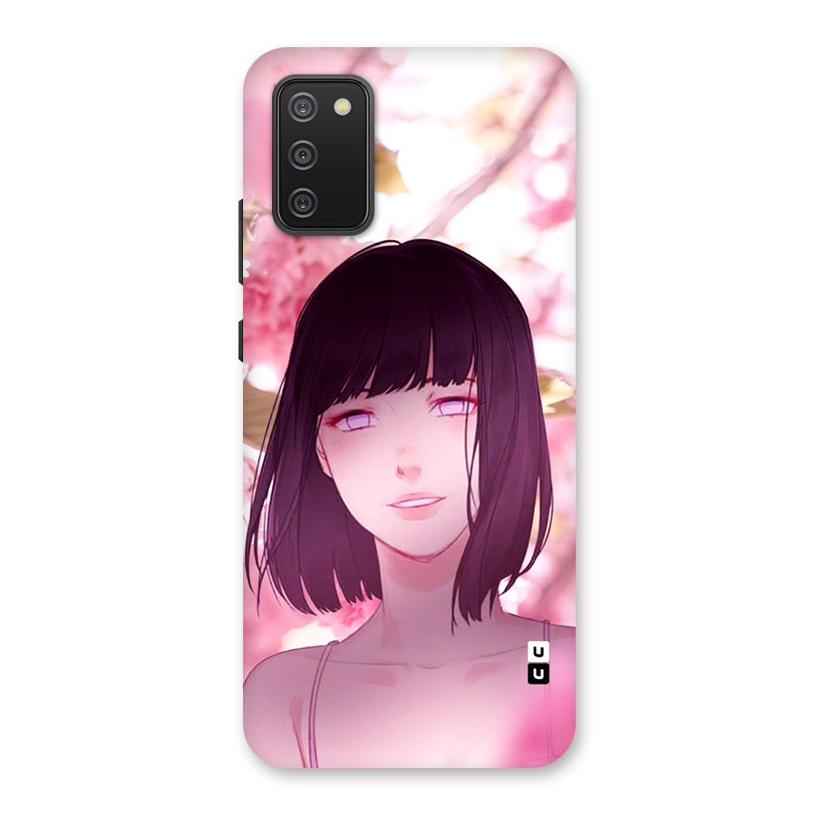 Hinata Floral Back Case for Galaxy F02s