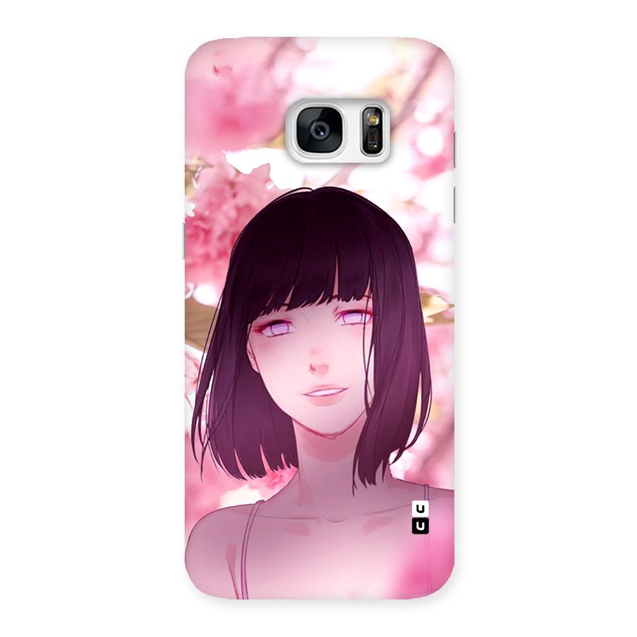 Hinata Floral Back Case for Galaxy S7 Edge