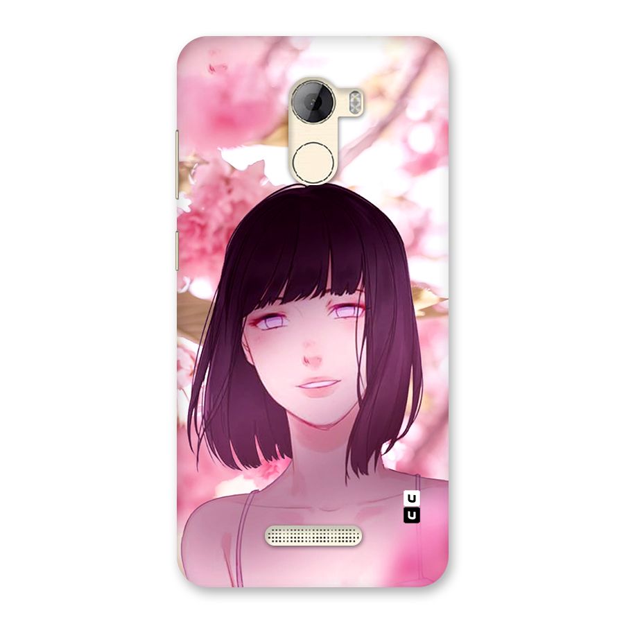 Hinata Floral Back Case for Gionee A1 LIte