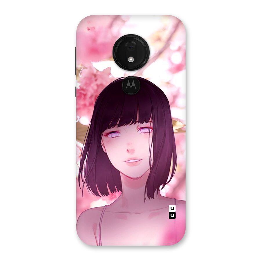Hinata Floral Back Case for Moto G7 Power