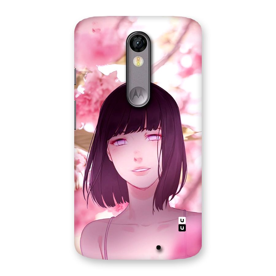 Hinata Floral Back Case for Moto X Force