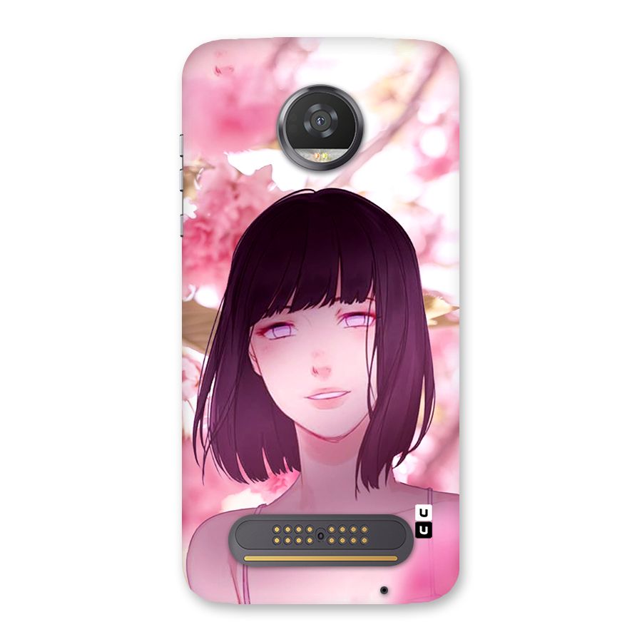 Hinata Floral Back Case for Moto Z2 Play