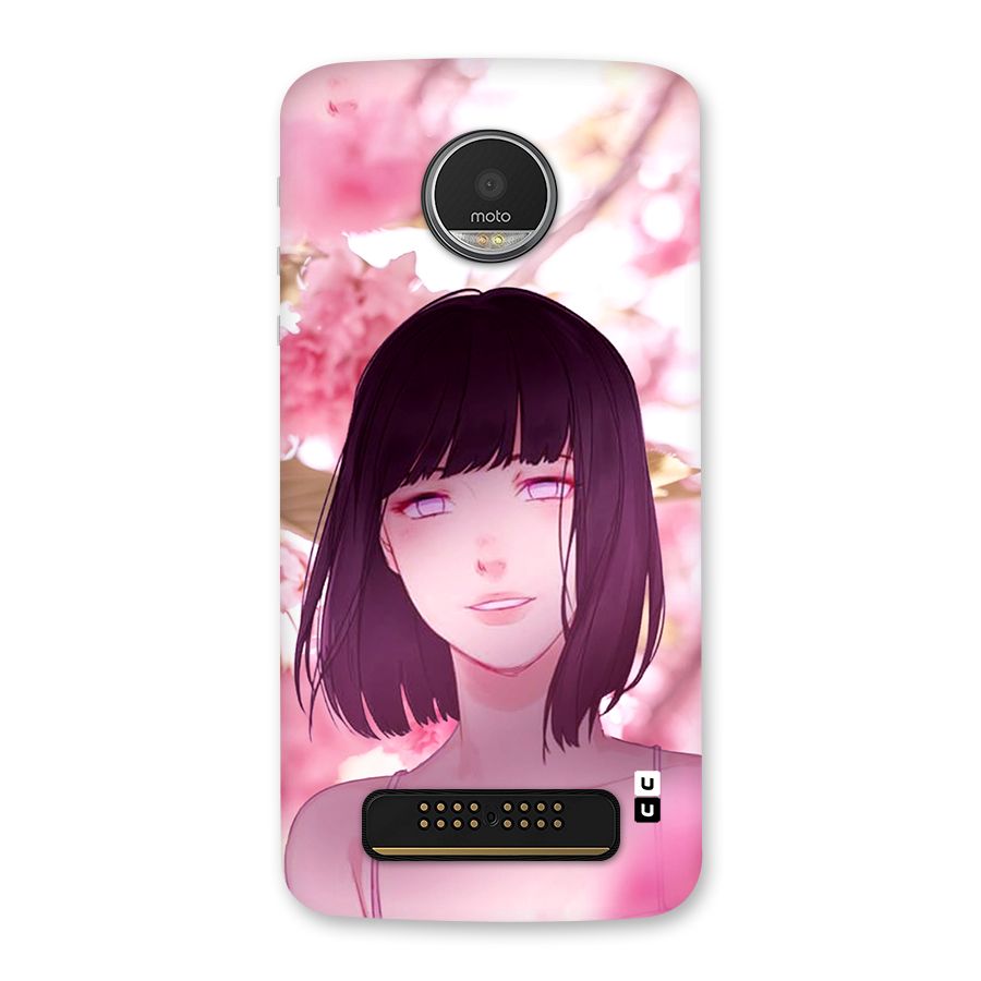 Hinata Floral Back Case for Moto Z Play