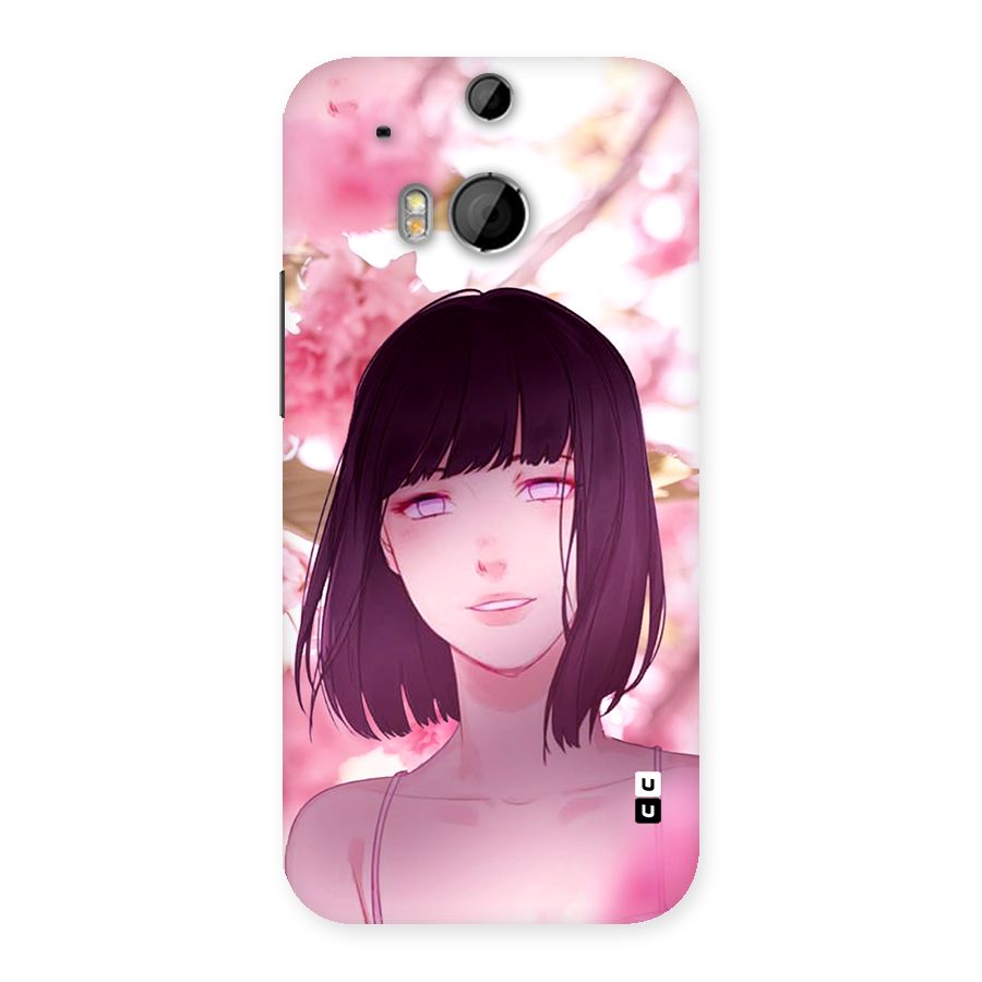 Hinata Floral Back Case for One M8