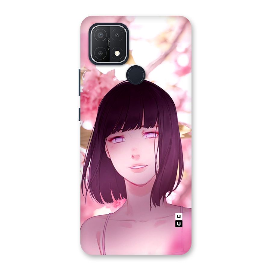 Hinata Floral Back Case for Oppo A15