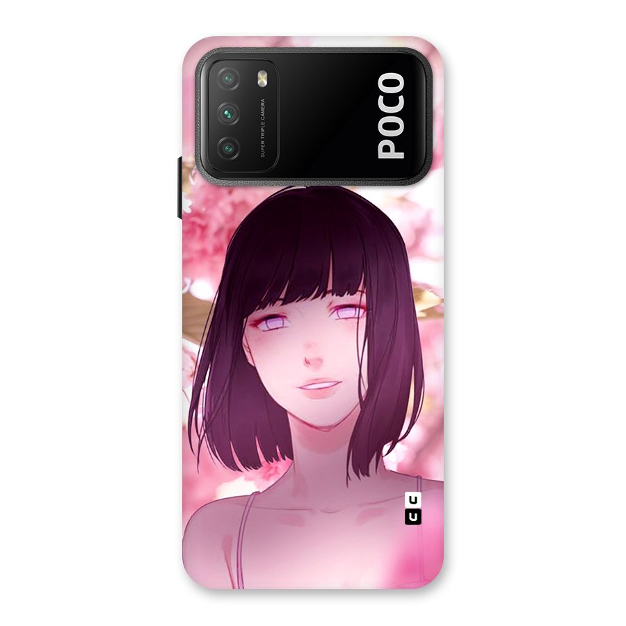 Hinata Floral Back Case for Poco M3