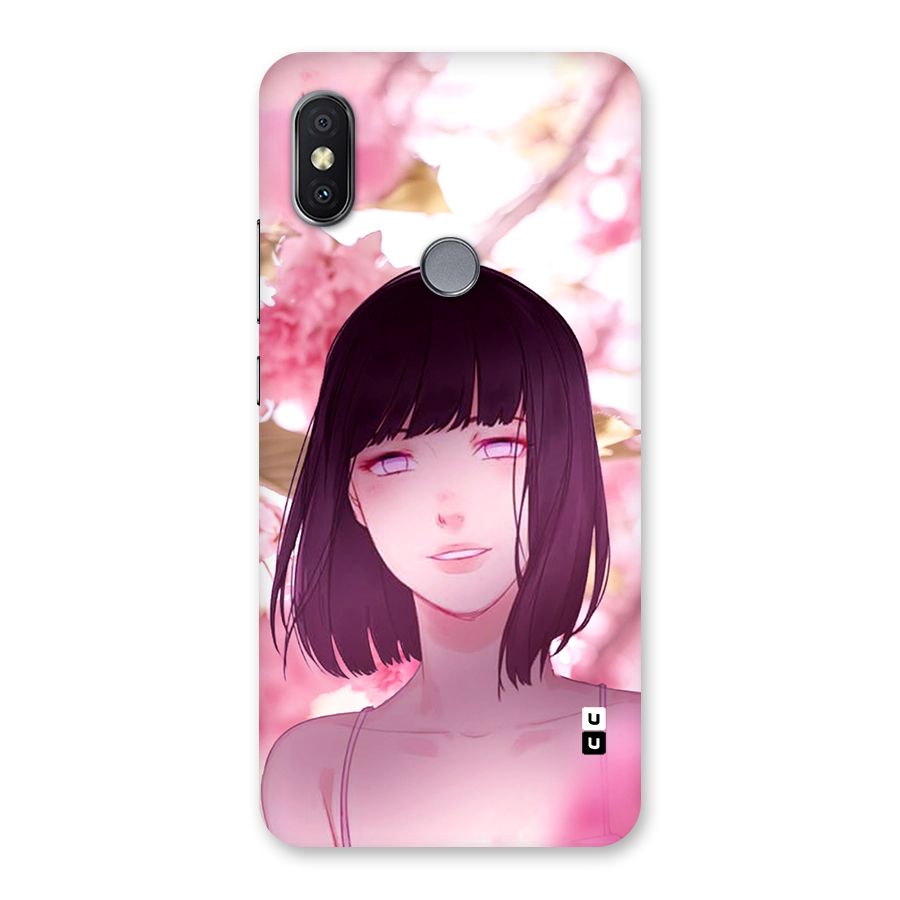 Hinata Floral Back Case for Redmi Y2