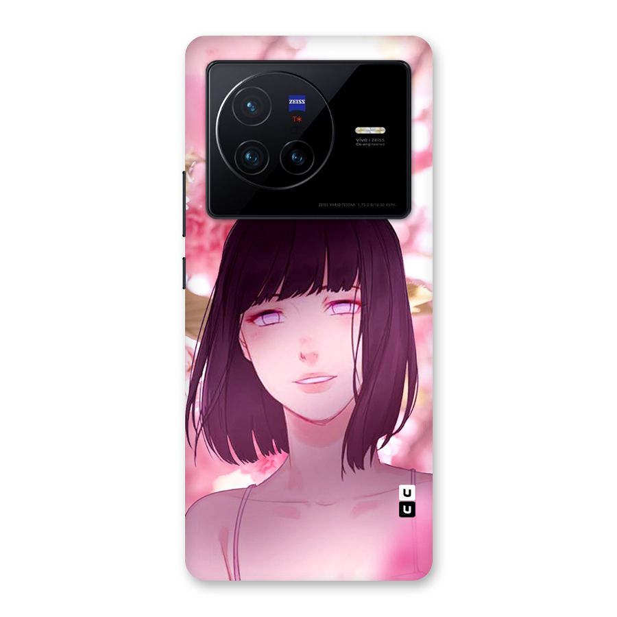 Hinata Floral Back Case for Vivo X80