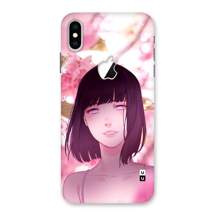 Hinata Floral Back Case for iPhone XS Max Apple Cut