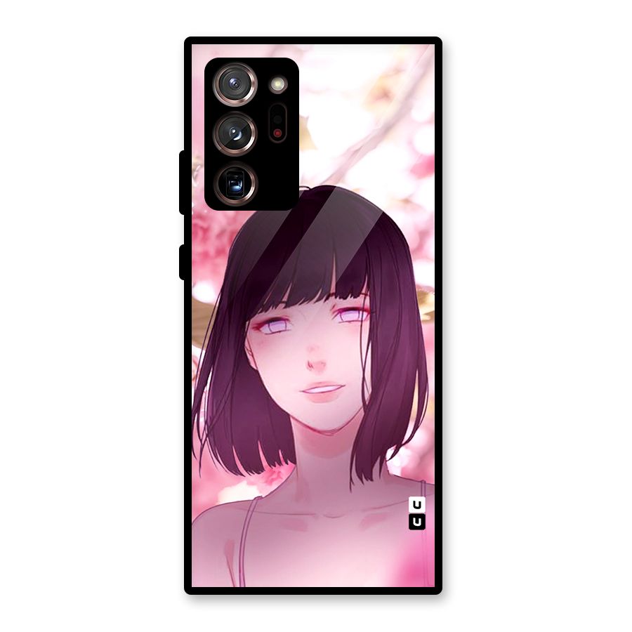 Hinata Floral Glass Back Case for Galaxy Note 20 Ultra