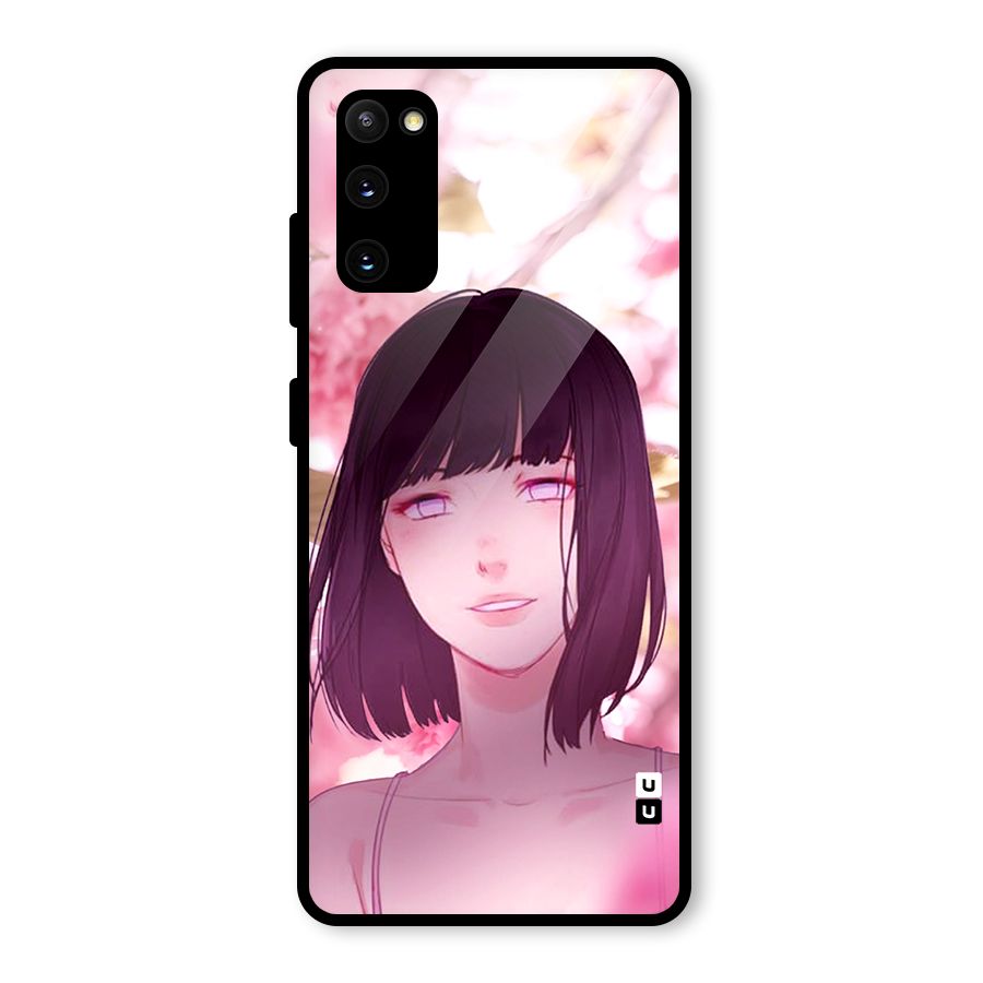 Hinata Floral Glass Back Case for Galaxy S20 FE 5G