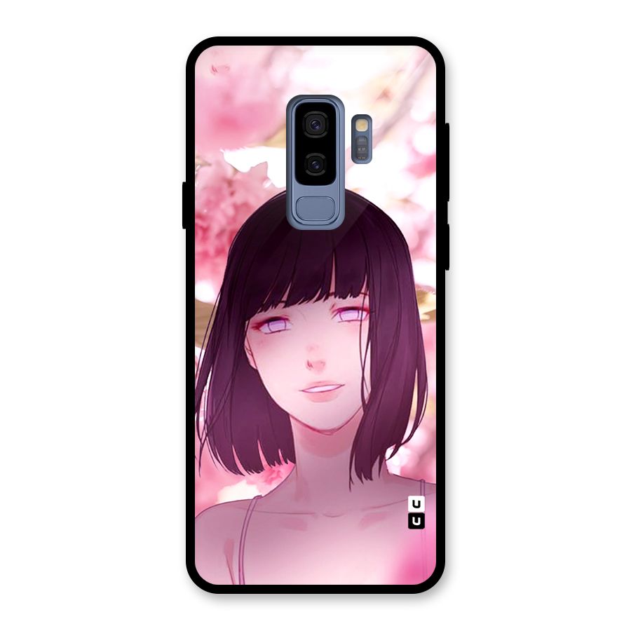 Hinata Floral Glass Back Case for Galaxy S9 Plus