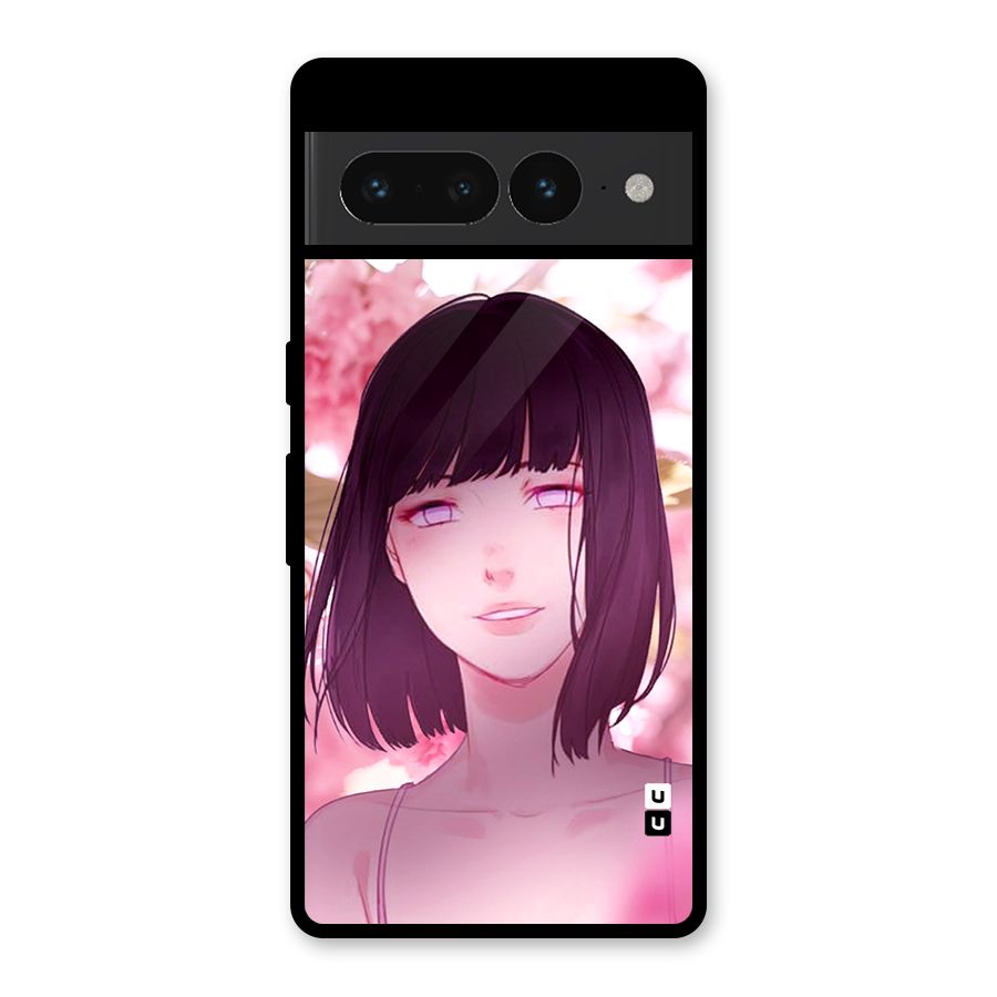 Hinata Floral Glass Back Case for Google Pixel 7 Pro