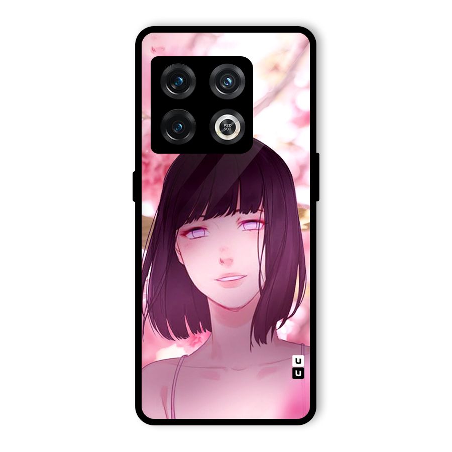 Hinata Floral Glass Back Case for OnePlus 10 Pro 5G