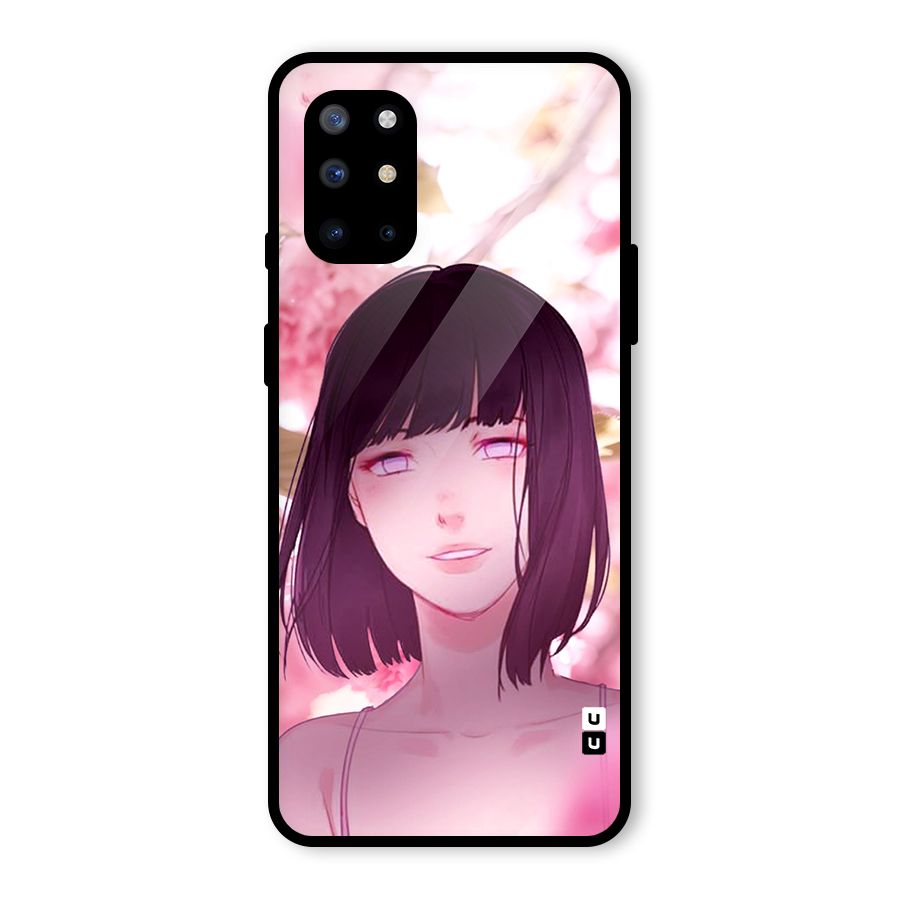 Hinata Floral Glass Back Case for OnePlus 8T