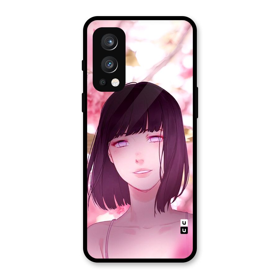Hinata Floral Glass Back Case for OnePlus Nord 2 5G