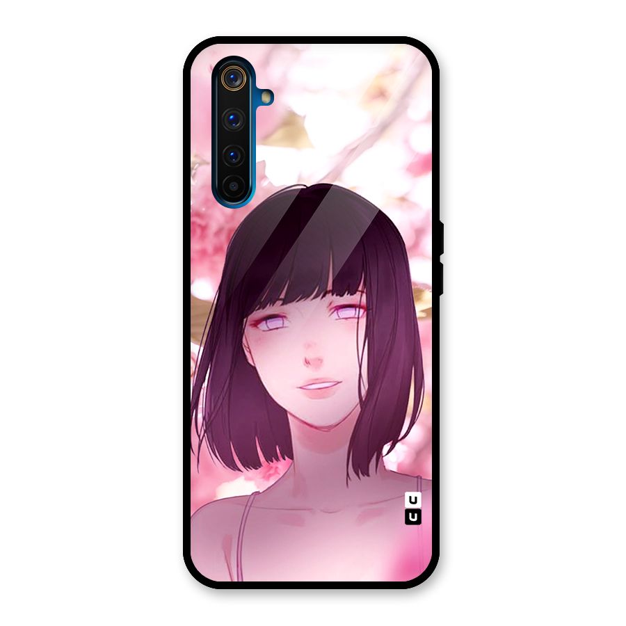 Hinata Floral Glass Back Case for Realme 6 Pro