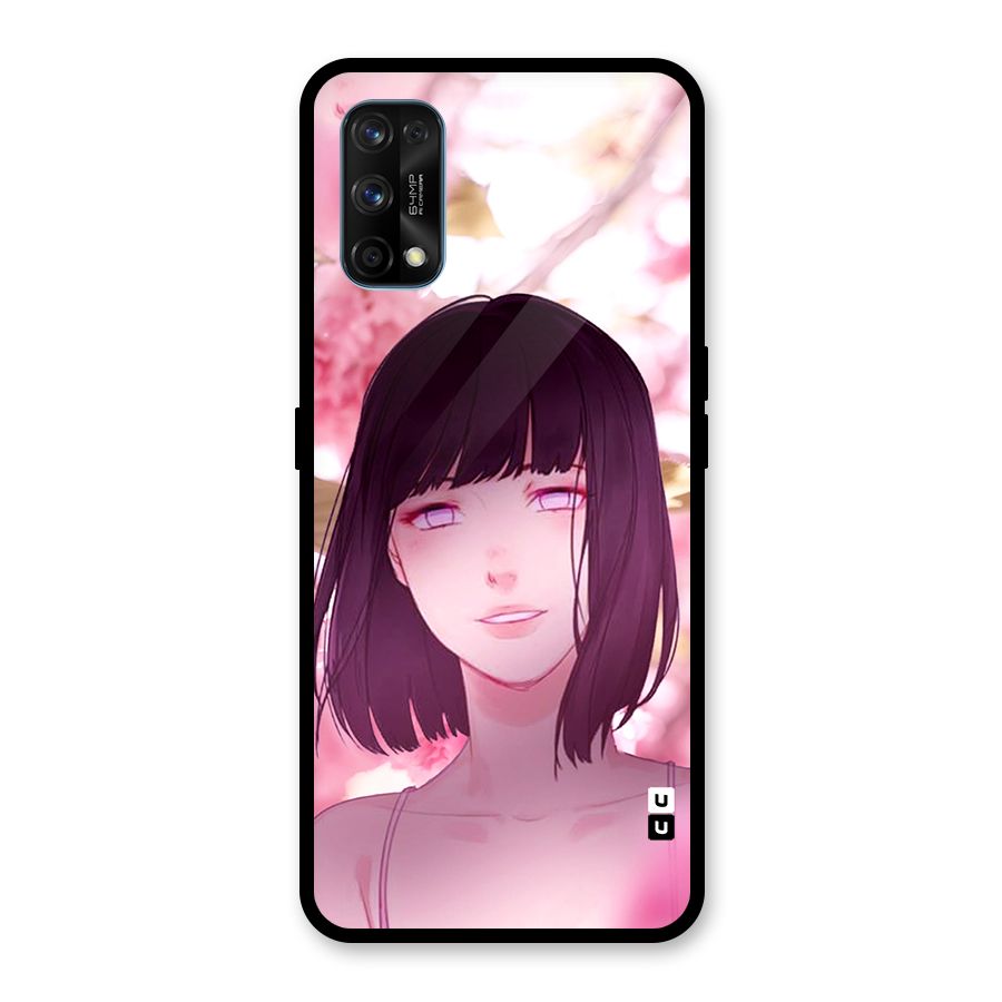 Hinata Floral Glass Back Case for Realme 7 Pro